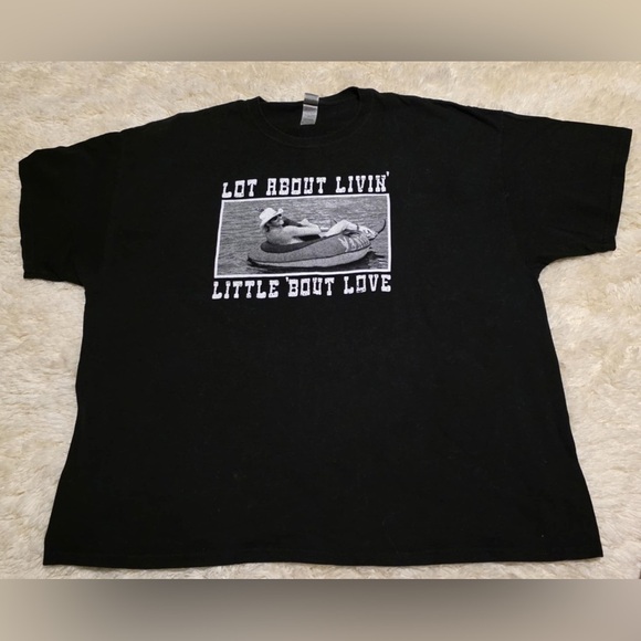 Alan Jackson Chattahoochee Gildan Black Short Sleeve Tee - Picture 1 of 4